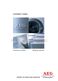 AEG 50840 Instruction Booklet