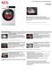 AEG LFR73944B Specifications Sheet