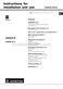 Ariston AQM9D29U Instructions for Installation and Use