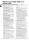 Aqualtis AQM9D29U Instructions for Installation and Use Page #7