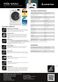 Ariston N106 WAAU Specifications Sheet