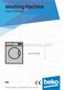 Beko WTB720E1W User Manual