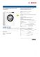 Bosch WAN2427GPL Specifications Sheet