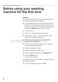 Classix WFO2467GB Instruction Manual and Installation Instructions Page #7