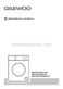 Daewoo WM-FBR7454W0NA User Manual