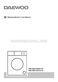 Daewoo WM-FB8514W1A User Manual