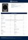 Electrolux ELFW7637AT Specifications