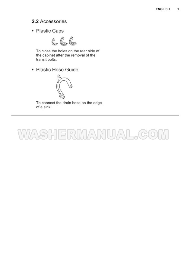 Electrolux EWW12753 Front Load Washing Machine User Manual