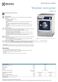 Electrolux WH6-6 Specifications