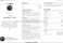 Fisher & Paykel WH7560J3 Specifications Sheet