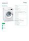 Gorenje W8543C Specifications Sheet