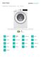Gorenje WA74S3 Specifications Sheet