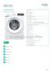 Gorenje WE743 Specifications Sheet