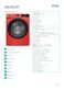 Gorenje WEI843R Specifications Sheet
