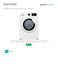Gorenje WHE74S3P Specifications Sheet