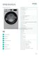 Gorenje WNEI84AS-A Specifications Sheet