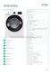 Gorenje WNEI84BS Specifications Sheet