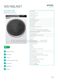 Gorenje WS168LNST Specifications Sheet
