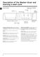 Washer Dryer WDL 520 Instructions for Use Page #7