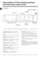 Aquarius WML 540 Instructions for Use Page #7