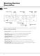 Aquarius WT540 Washing Machine Programme Guide Page #5