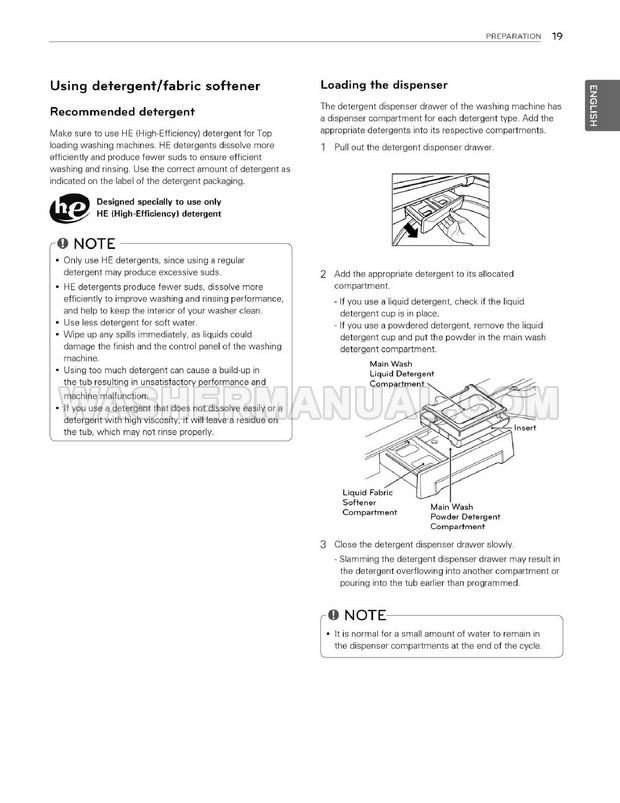 LG WT4870CW Owner