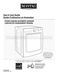 Maytag MHW5100DW0 Use & Care Guide