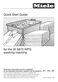 Miele W 5873 WPS Quick Start Guide